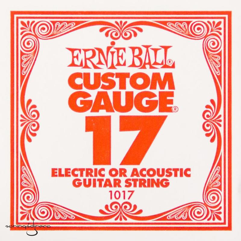 Χορδή Ακουστικής/Ηλεκτρικής Κιθάρας  Ernie Ball 1017 Plain Steel