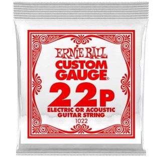 Μονή Χορδή Ernie Ball 1022 Single Plain Steel 022p