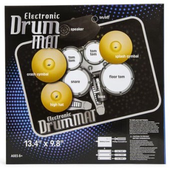 Electronic Drum Mat 13.4" x 9.8"