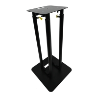 Επιδαπέδια Βάση Ηχείου / Κεφαλής Ρυθμιζόμενη 96,6 - 176,6cm