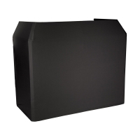 Dj Booth με Μαύρο Κάλυμμα