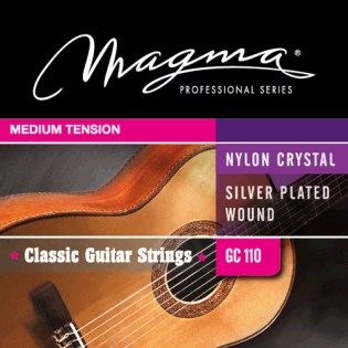 Magma GC110 Χορδές Κλασικής Κιθάρας Nylon Crystal
