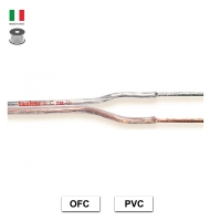 Καλώδιο Ηχείου Διάφανο, Flat, για Hi-Fi Εφαρμογές, 2x2.00mm (Κουλ. 100m)