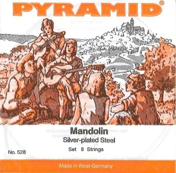Pyramid set 8 Strings Mandolin Loop end Nr 528-100